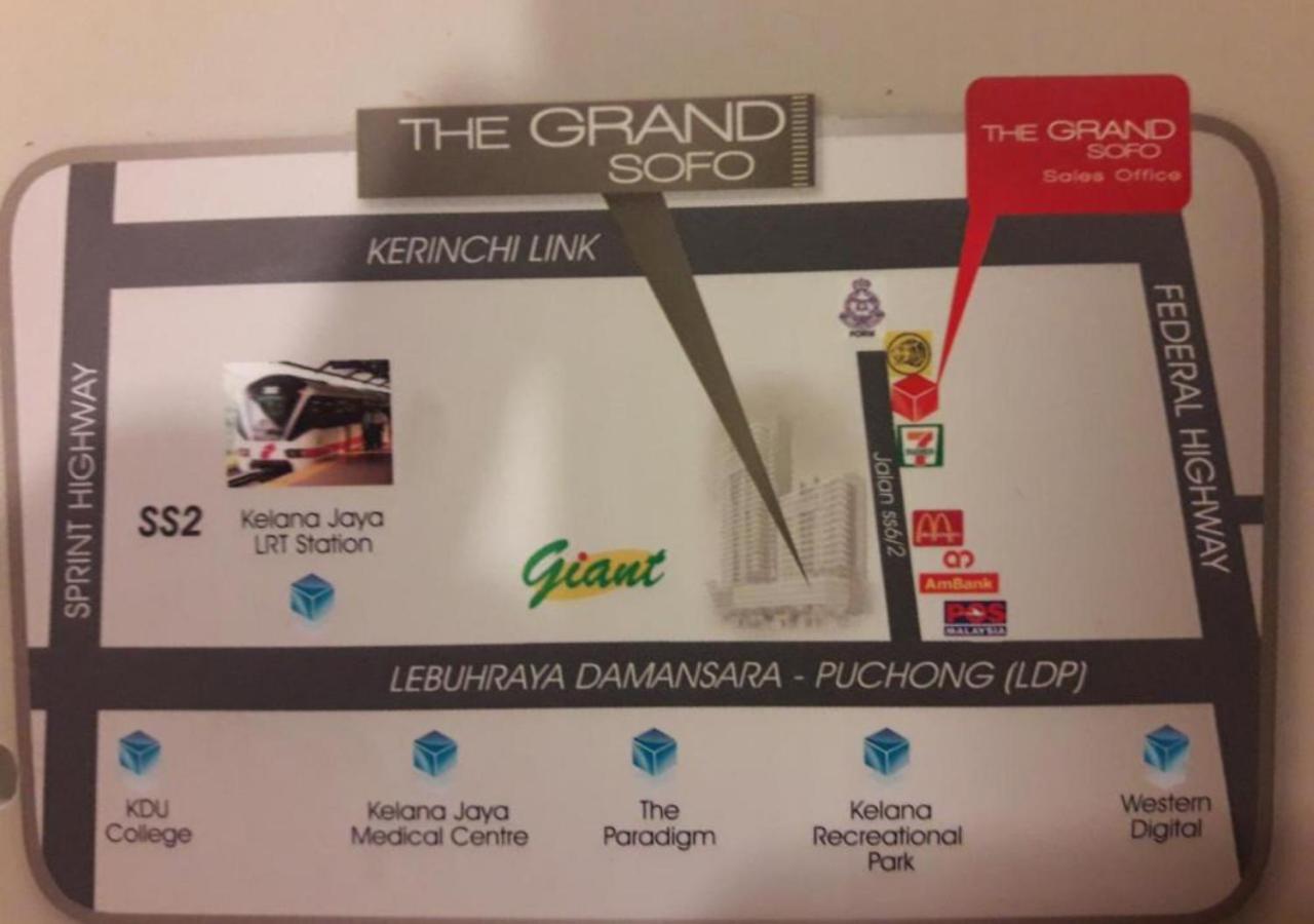 Apartamento Lily & Loft - The Grand Sofo, Petaling Jaya Exterior foto